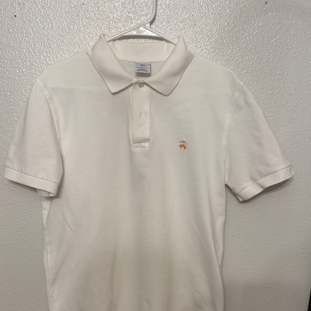 Brooks Brothers Cream Polo Shirt